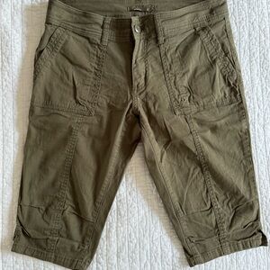 Prana Olive Green Capris